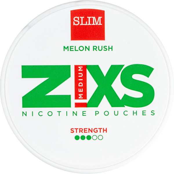 Buy Zixs Melon Rush SLIM Juicy Melon at SnusCentral