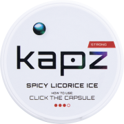 Kapz Spicy Licorice Ice Strong Mini