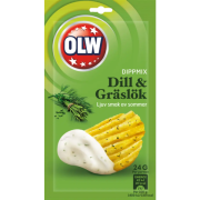 OLW DIPP DILL/GRÄSLÖK 24G