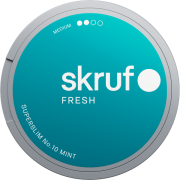 Skruf Fresh No. 10 Mint Medium Superslim White