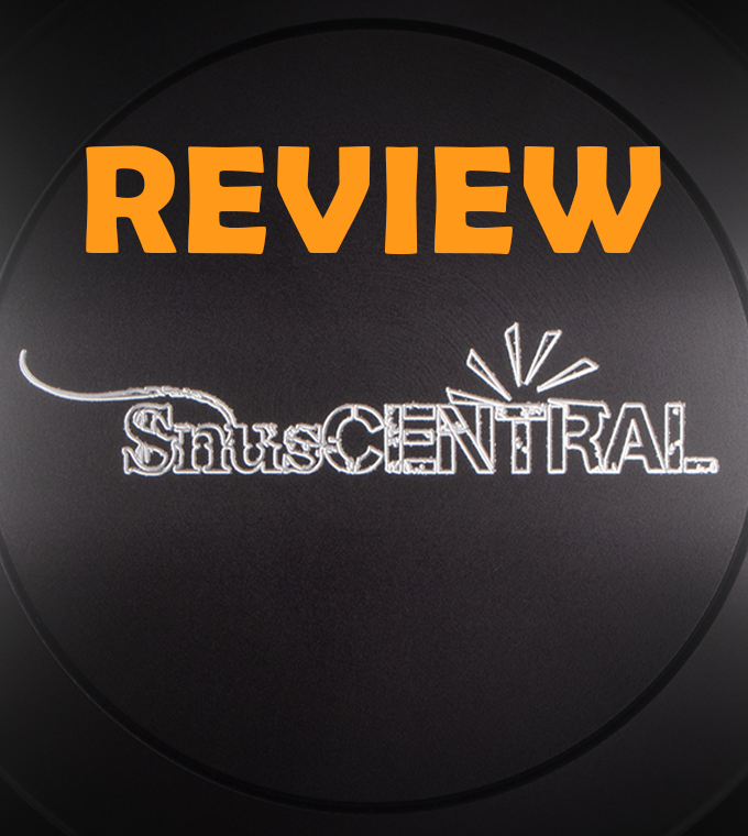 Rave Reviews for the new SnusCENTRAL Custom Black Aluminum Snus Can by DUS