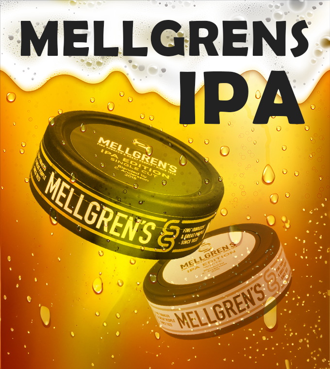 Mellgrens IPA Snus now at SnusCentral.com