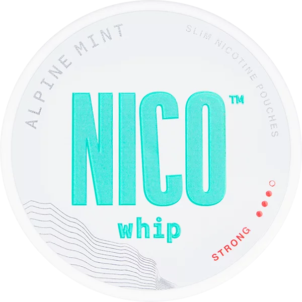Buy NICO Whip Alpine Mint Extra Strong SnusCentral