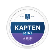 Kapten Lakrits Mini Vit
